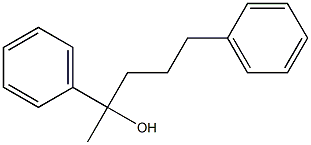 1,4-ジフェニル-1-メチル-1-ブタノール 化學(xué)構(gòu)造式