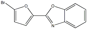 2-(5-Bromofuran-2-yl)benzoxazole Struktur