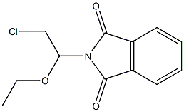 2-(2-Chloro-1-ethoxyethyl)-2H-isoindole-1,3-dione Struktur