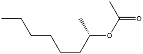 (S)-2-Octaneol acetate Struktur