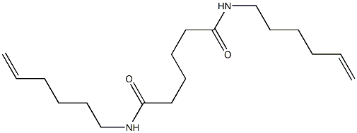 N,N'-Di(5-hexenyl)adipamide Struktur