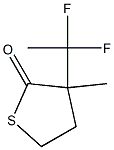 3-(1,1-Difluoroethyl)-3-methyldihydrothiophen-2(3H)-one Struktur