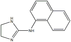 N-(2-Imidazolin-2-yl)-1-naphthalenamine Struktur