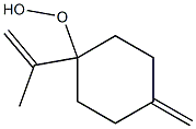 p-Mentha-1(7),8-dien-4-yl hydroperoxide Struktur