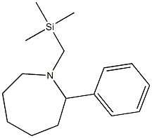 1-(Trimethylsilylmethyl)-2-phenylhexahydro-1H-azepine Struktur