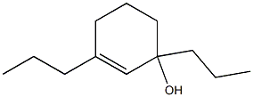 1,3-Dipropyl-2-cyclohexen-1-ol Struktur