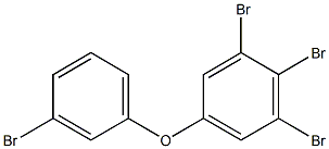 3,4,5-Tribromophenyl 3-bromophenyl ether Struktur