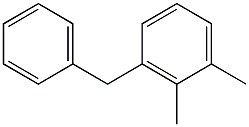 3-Benzyl-o-xylene Struktur