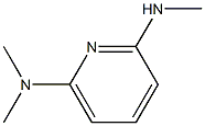 2-(Methylamino)-6-(dimethylamino)pyridine Struktur