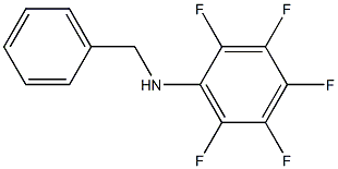 N-(Pentafluorophenyl)benzenemethanamine Struktur