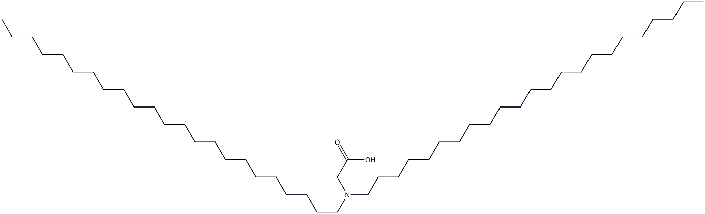 N,N-Ditricosylglycine Struktur