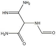 3-Amino-2-formylamino-3-iminopropionamide Struktur