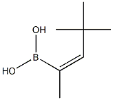 (E)-1,3,3-Trimethyl-1-butenylboronic acid Struktur