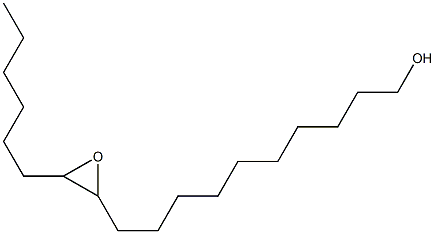 11,12-Epoxy-1-octadecanol Struktur