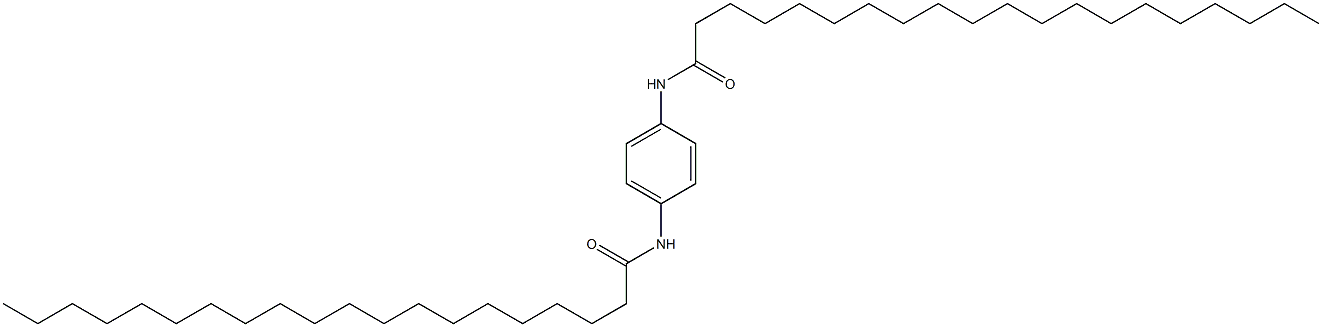 N,N'-Bis(1-oxoicosyl)-p-phenylenediamine Struktur