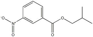 3-Nitrobenzoic acid isobutyl ester Struktur