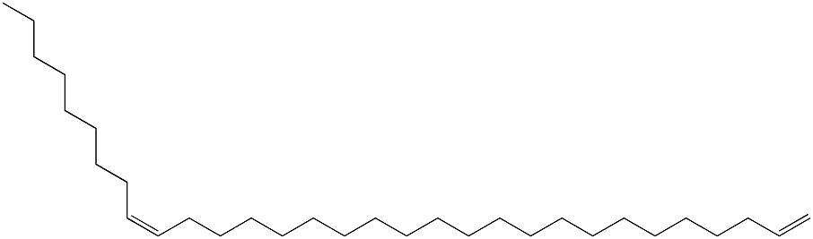 (22Z)-1,22-Hentriacontadiene Struktur