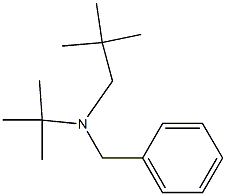 N-tert-Butyl-N-neopentylbenzenemethanamine Struktur