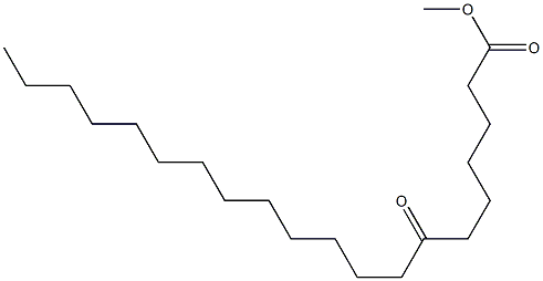 7-Oxoicosanoic acid methyl ester Struktur