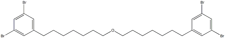 3,5-Dibromophenylheptyl ether Struktur