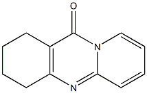 1,2,3,4-Tetrahydro-11H-pyrido[2,1-b]quinazolin-11-one Struktur