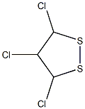 3,4,5-Trichloro-1,2-dithiolane Struktur