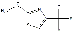 4-(Trifluoromethyl)thiazol-2-ylhydrazine Struktur