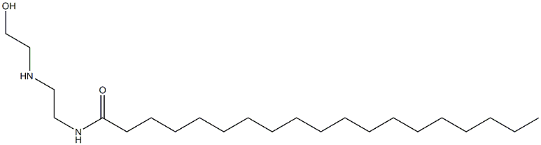 N-[2-[(2-Hydroxyethyl)amino]ethyl]nonadecanamide Structure