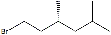 [R,(-)]-1-Bromo-3,5-dimethylhexane Struktur