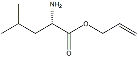 L-Leucine allyl ester Struktur