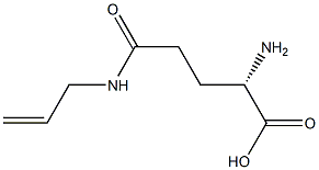 N5-Allyl-L-glutamine Struktur