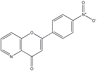 4'-Nitro-5-azaflavone Struktur