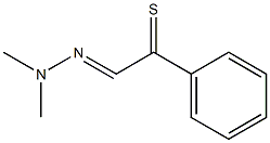 Thioxophenylacetaldehyde dimethyl hydrazone Struktur