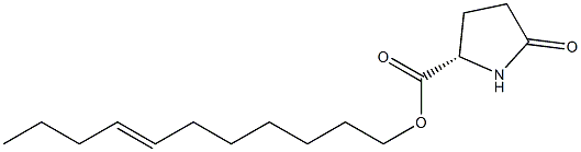 (S)-5-Oxopyrrolidine-2-carboxylic acid 7-undecenyl ester Struktur