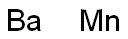 Manganese barium Struktur