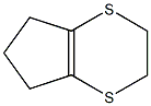 2,3,6,7-Tetrahydro-5H-cyclopenta-1,4-dithiin Struktur