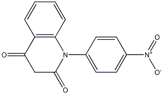 1-(4-Nitrophenyl)quinoline-2,4(1H,3H)-dione Struktur