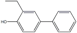 2-Ethyl-4-phenylphenol Struktur