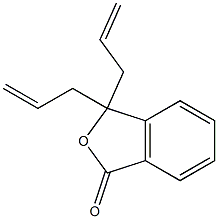 3,3-Diallylisobenzofuran-1(3H)-one Struktur