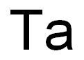 Tantalum standard solution,for AAS,1 mg/ml Tain 5% HF Struktur