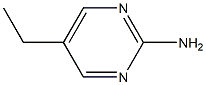 2-amino-5-ethylpyrimidine Struktur