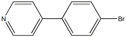 4-(4-bromophenyl)Pyridine Struktur