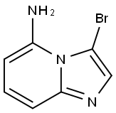 3-bromoimidazo[1,2-a]pyridin-5-amine Struktur