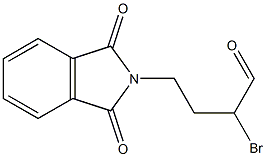 2-bromo-4-(1,3-dioxoisoindolin-2-yl)butanal Struktur