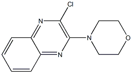 2-Chloro-3-morpholinoquinoxaline Struktur