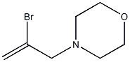 2-Bromo-3-(morpholino)prop-1-ene Struktur