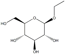 Ethyl b-D-glucopyranoside Structure