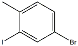 5-bromo-2-methyliodobenzene Struktur