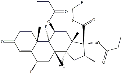 Fluticasone propionate impurity J Struktur