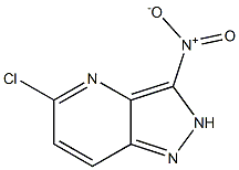 5-Chloro-3-nitro-2H-pyrazolo[4,3-b]pyridine Struktur